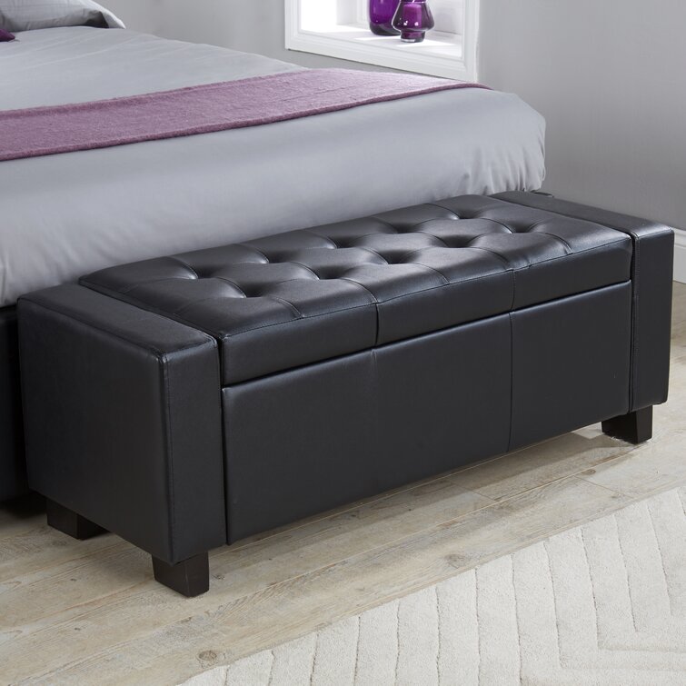 Wayfair end of on sale bed storage bench